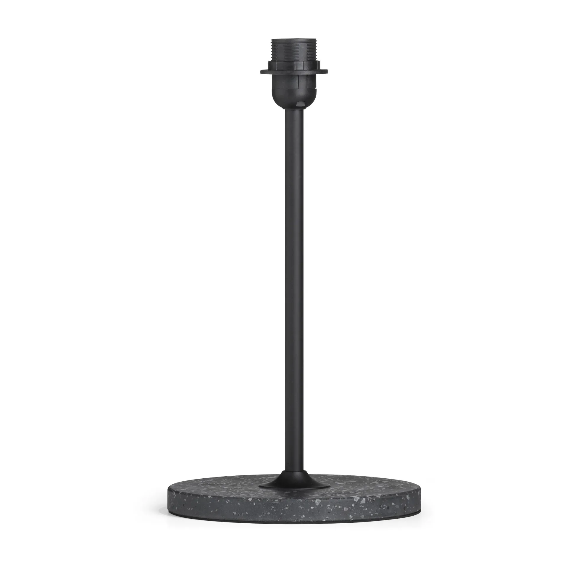 Base per lampada Common 39 cm, Soft black-black terrazzo HAY