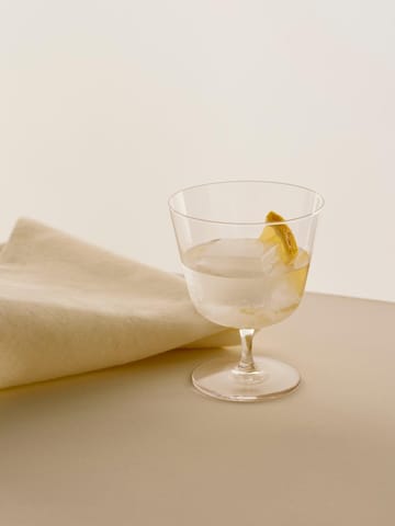 Bicchiere Curve Stem confezione da 2 - Trasparente - HAY