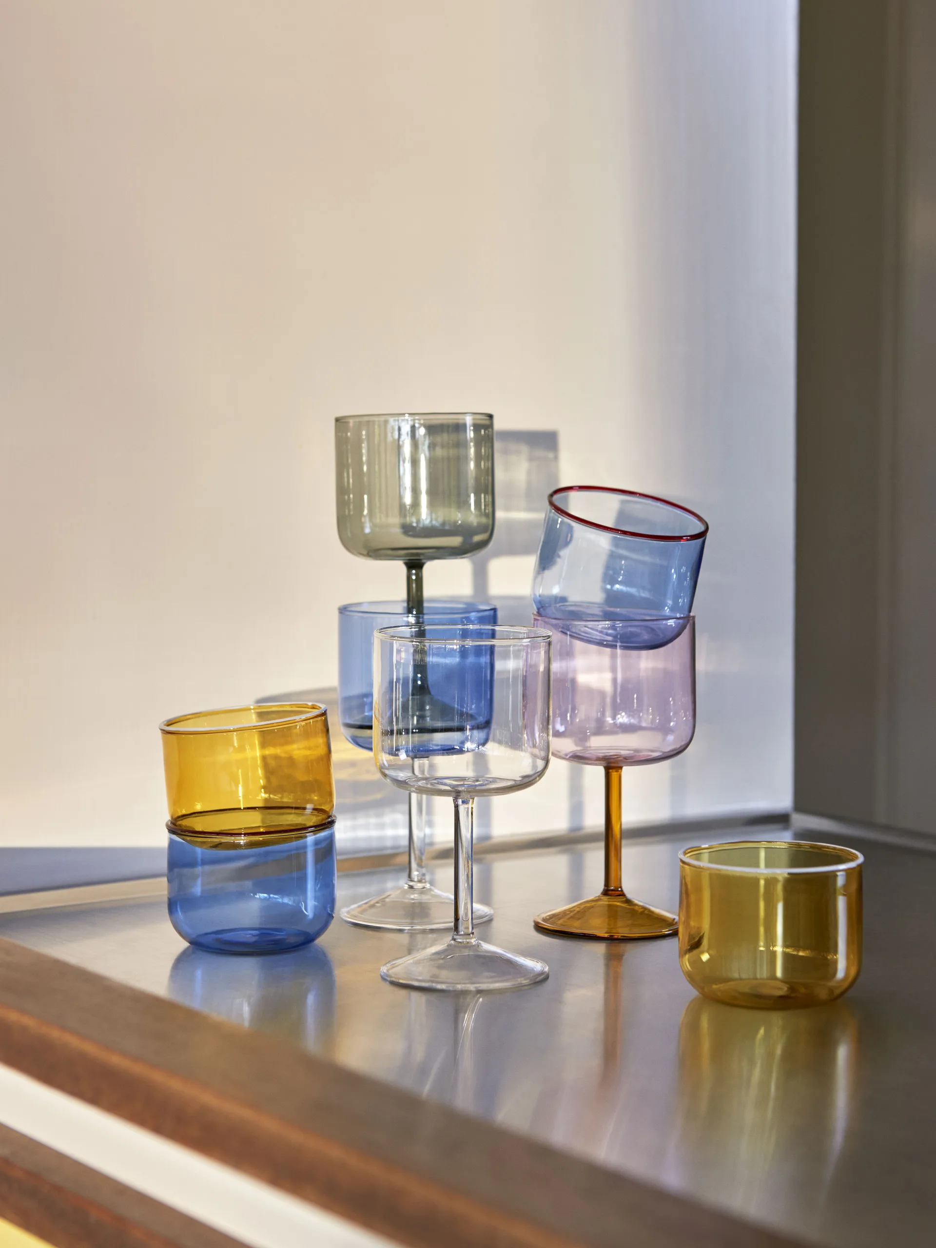 Bicchiere da vino Tint 25 cl, confezione da 2, Trasparente HAY