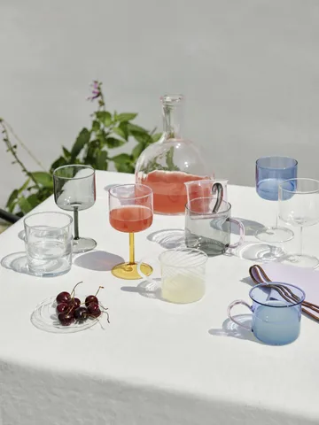 Bicchiere da vino Tint 25 cl, confezione da 2 - Trasparente - HAY