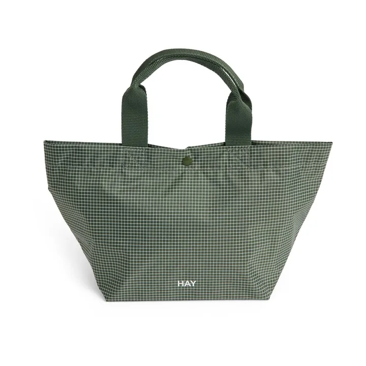 Borsa Grid Everyday Bag - Dark green, mini - HAY