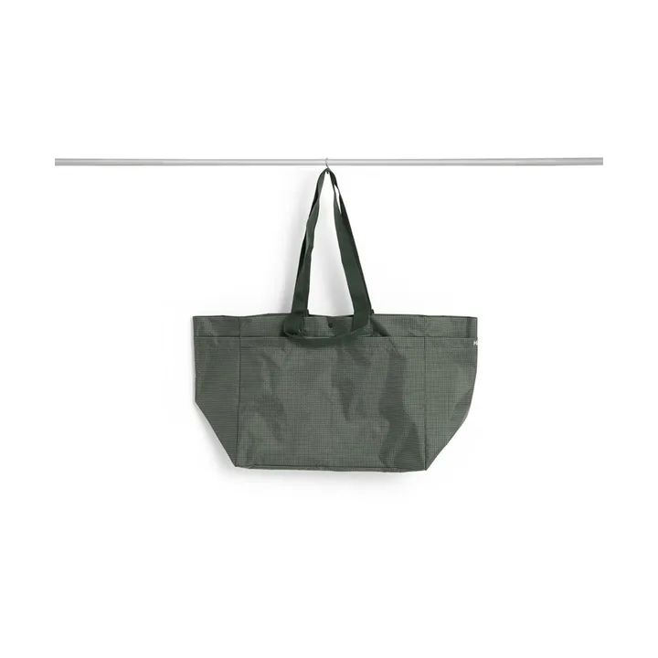 Borsa Grid Weekend Bag - Dark green, medium - HAY