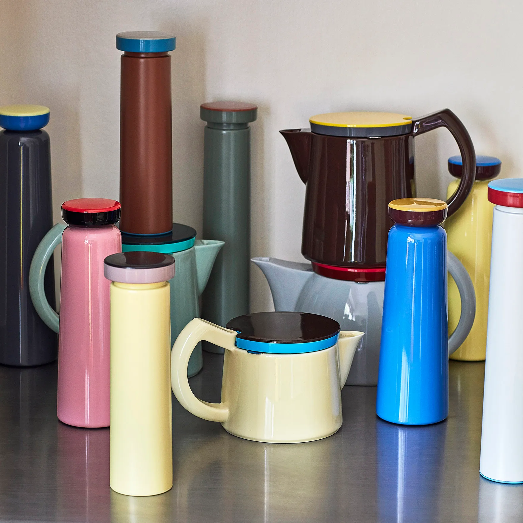 Bottiglia termica Sowden da 0,5 litri, grigio HAY