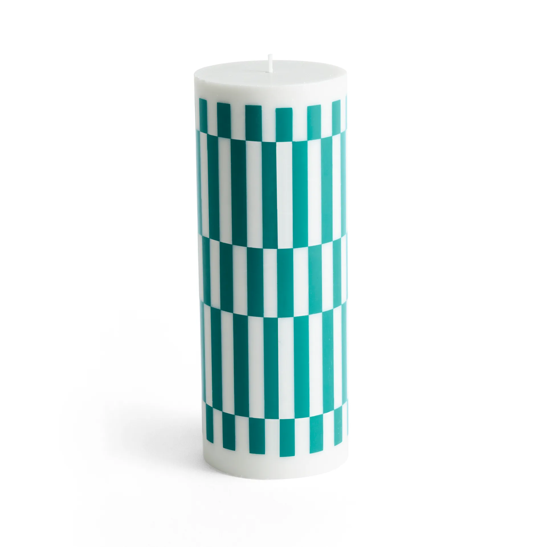 Candela a cero Column Candle 25 cm, Verde chiaro, verde HAY