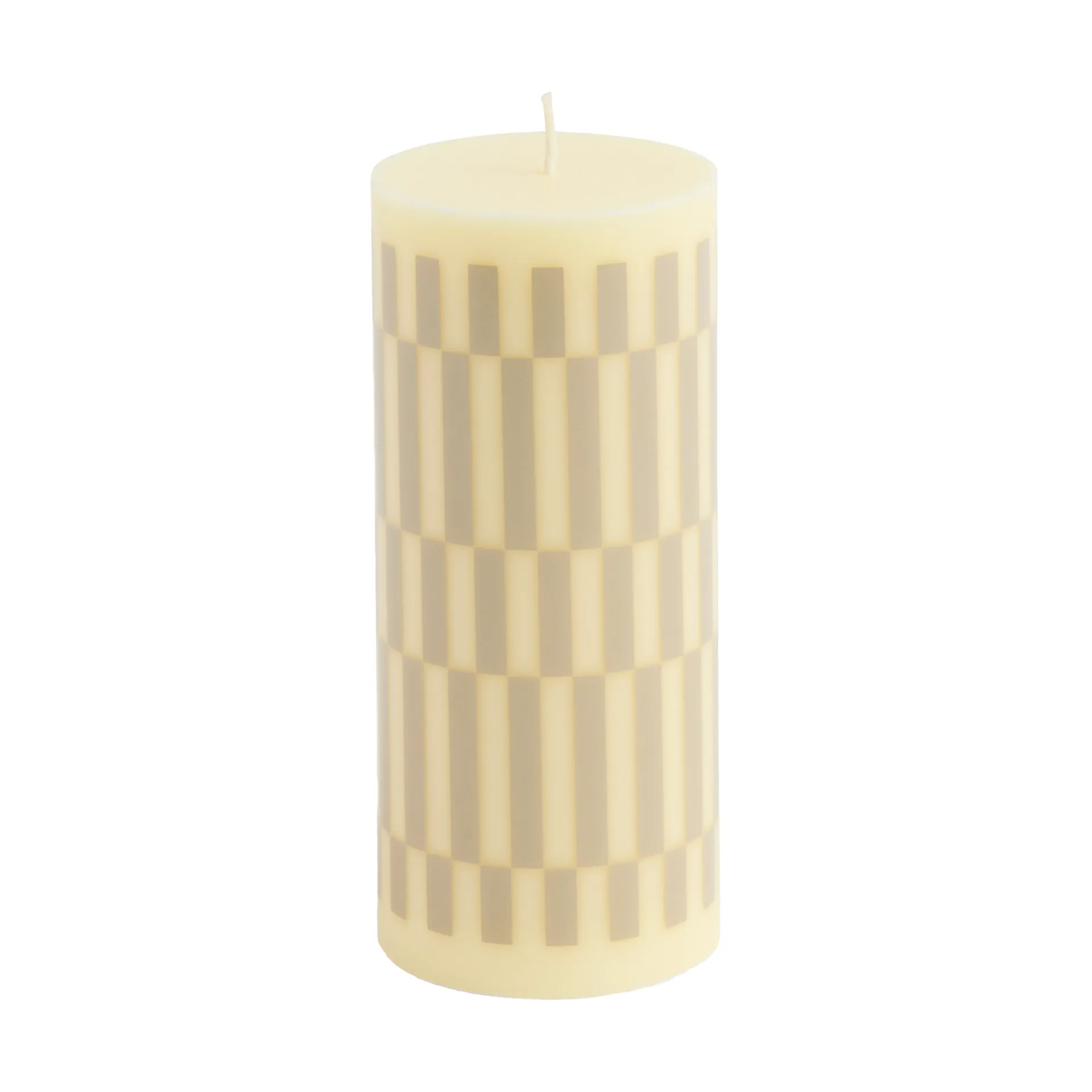 Candela a colonna Column Candle piccola 15 cm, Cream-sand HAY