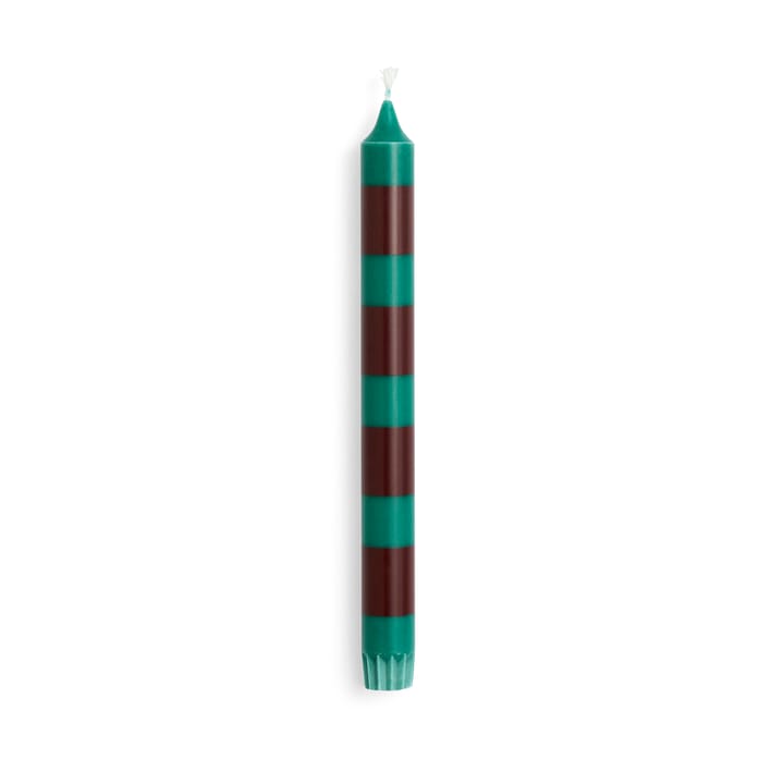 Candela Pattern 4 righe, Verde, marrone HAY
