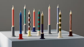 Candela Pattern 4 righe - Verde, marrone - HAY