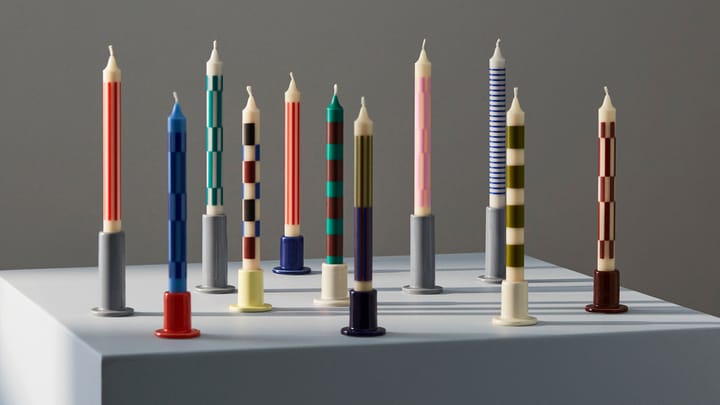 Candela Pattern 4 righe, Verde, marrone HAY