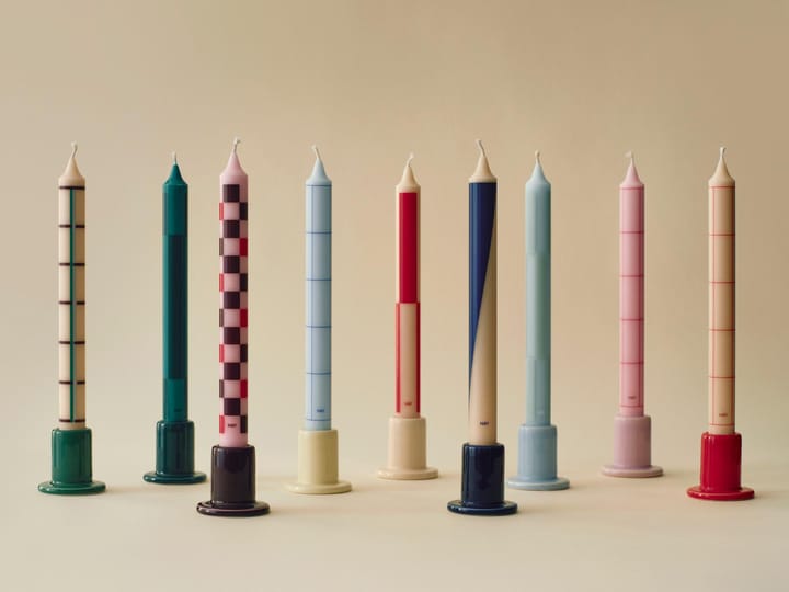 Candela Pattern mista, confezione da 4, Reds-bordeaux HAY