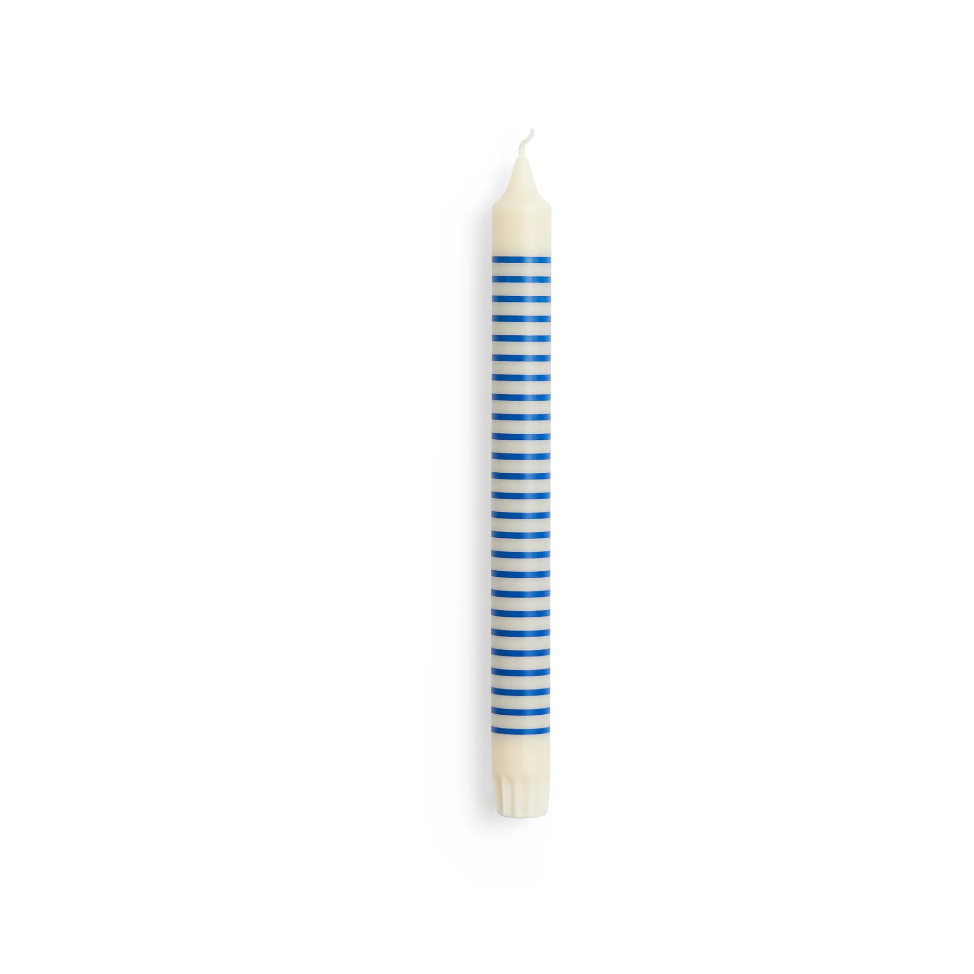 Candela Pattern Pinstripe, Bianco sporco, blu HAY