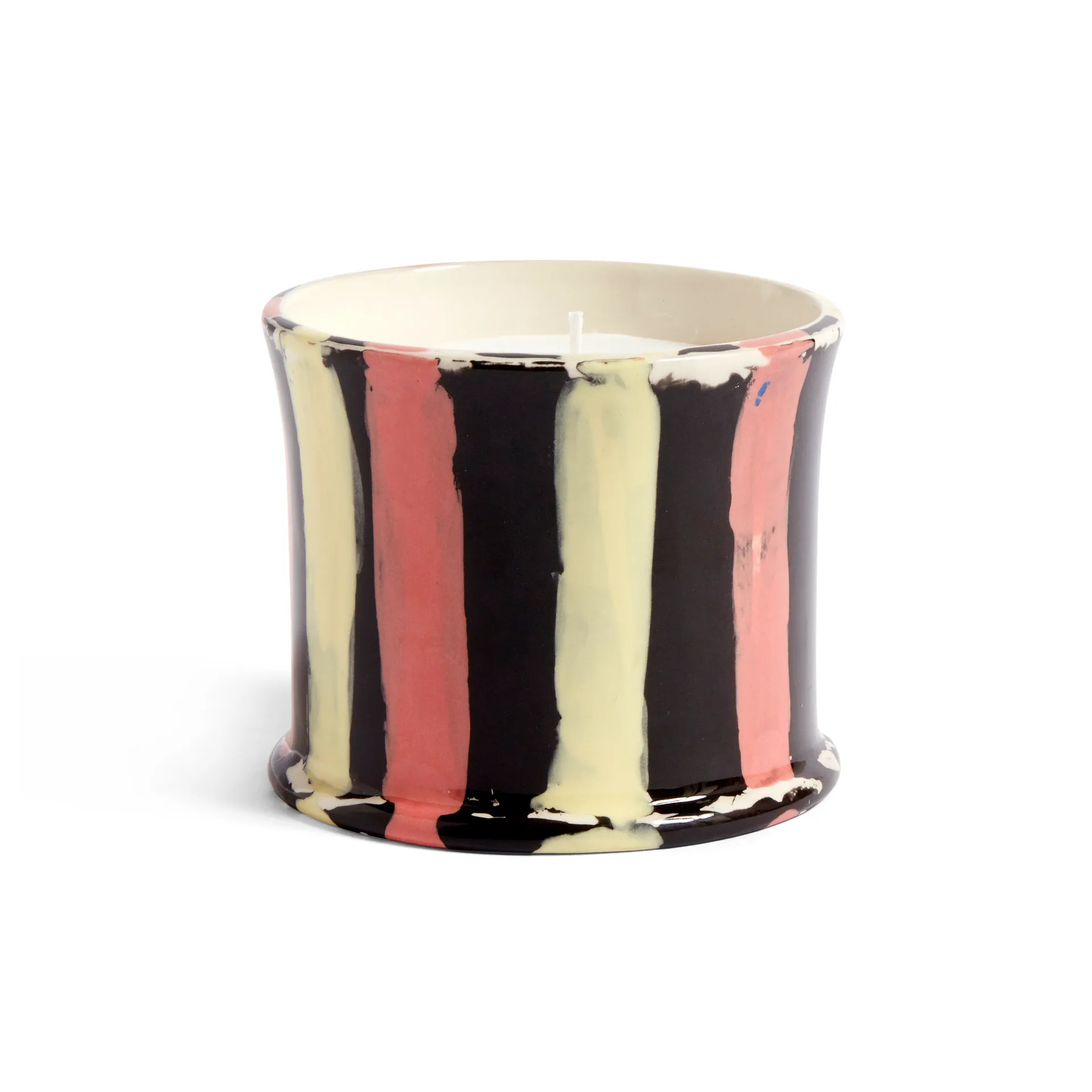 Candela profumata Stripe, orange flower HAY