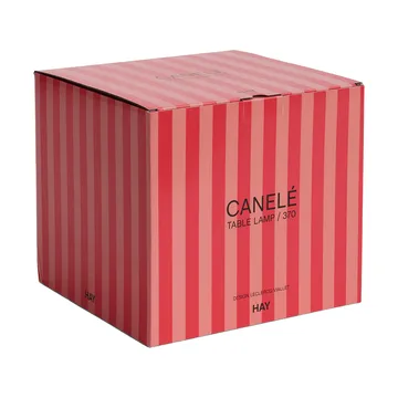 Canelé lampada da tavolo - Tomato' red - HAY