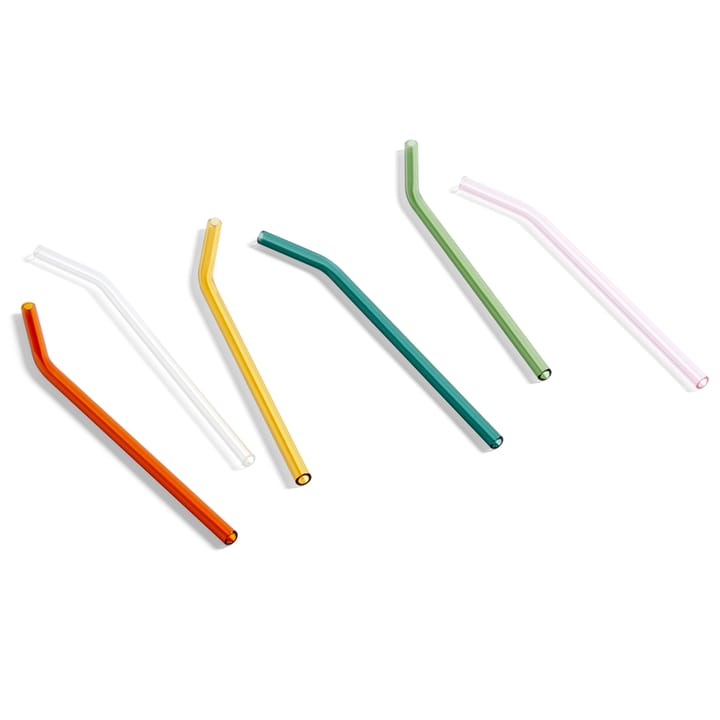 Cannucce da cocktail Sip lisce confezione da 6, multicolore HAY