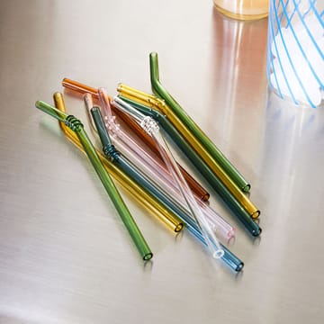 Cannucce da cocktail Sip lisce confezione da 6 - multicolore - HAY