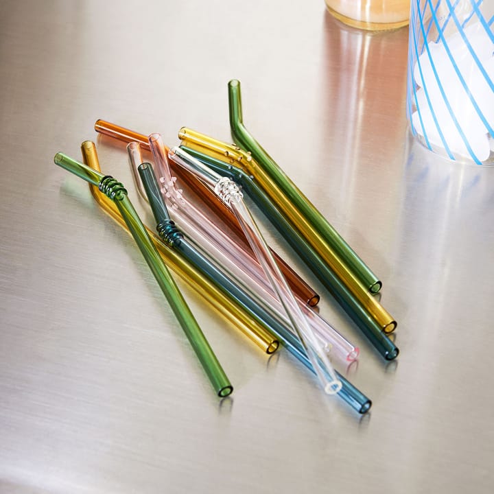 Cannucce da cocktail Sip lisce confezione da 6, multicolore HAY