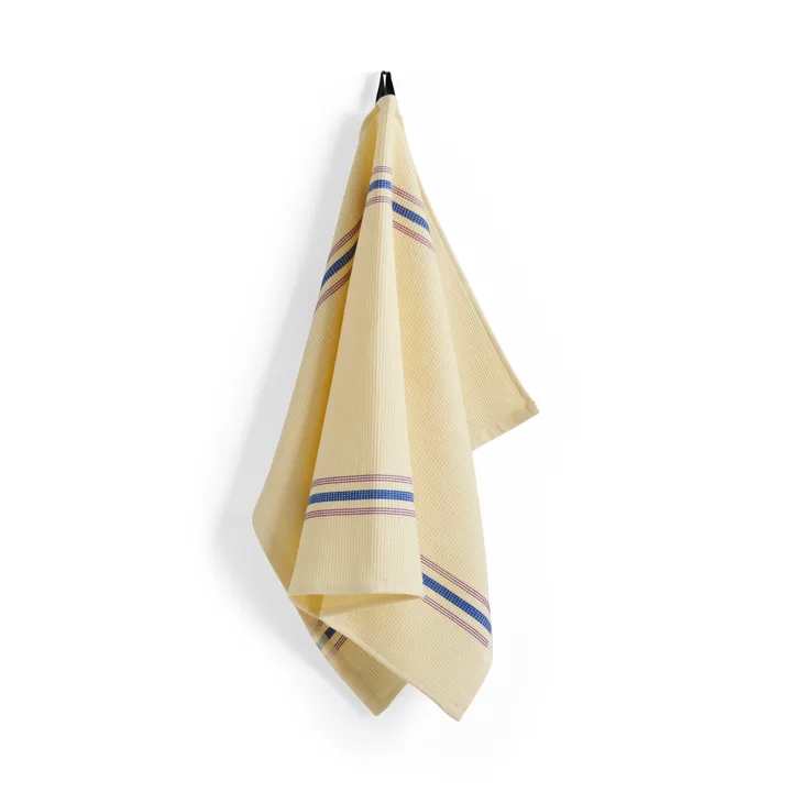 Canteen Canteen strofinaccio da cucina 52x80 cm - Crema, blu - HAY