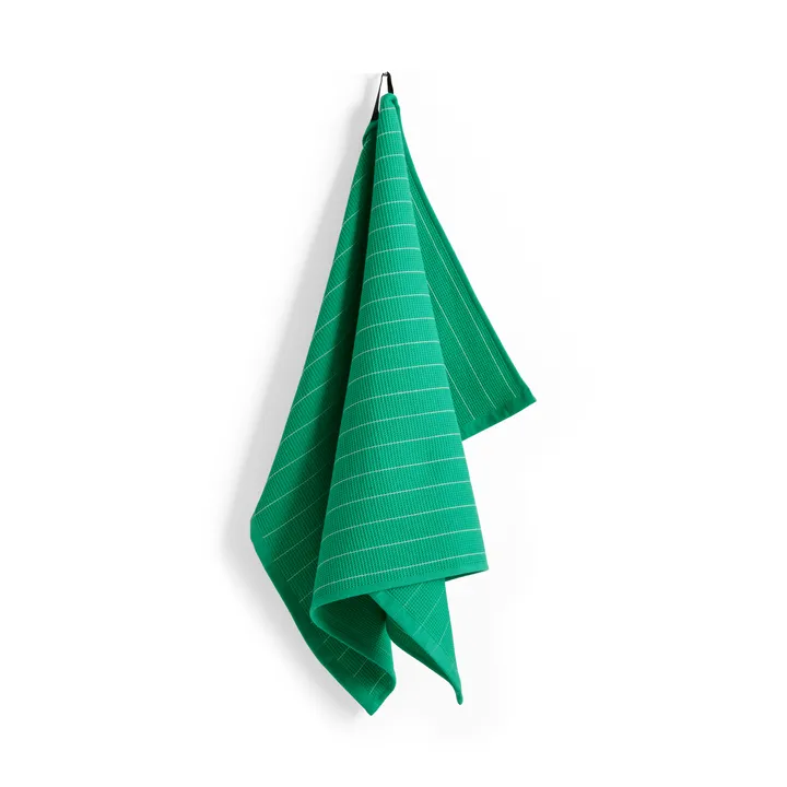Canteen Canteen strofinaccio da cucina 52x80 cm - Emerald pinstripe - HAY