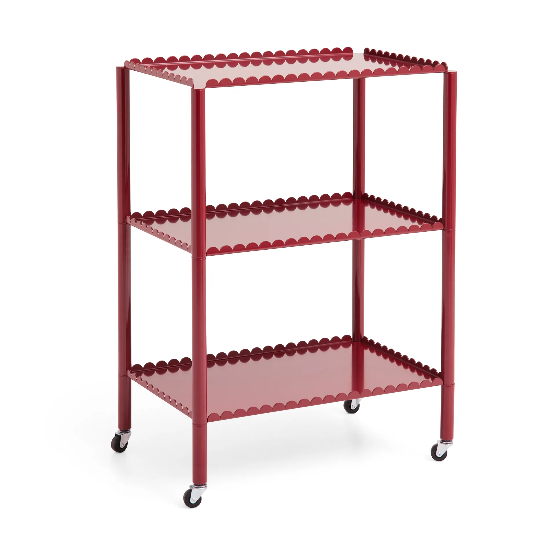 Carrello portavivande Arcs Trolley High, Auburn red HAY