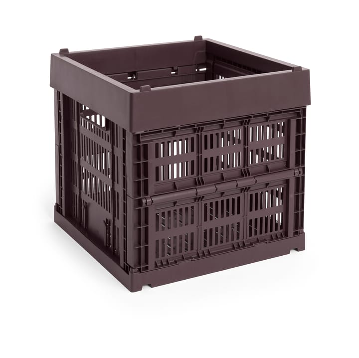 Cassetta Colour Cubo 29,5x29,5 cm - Bordeaux - HAY