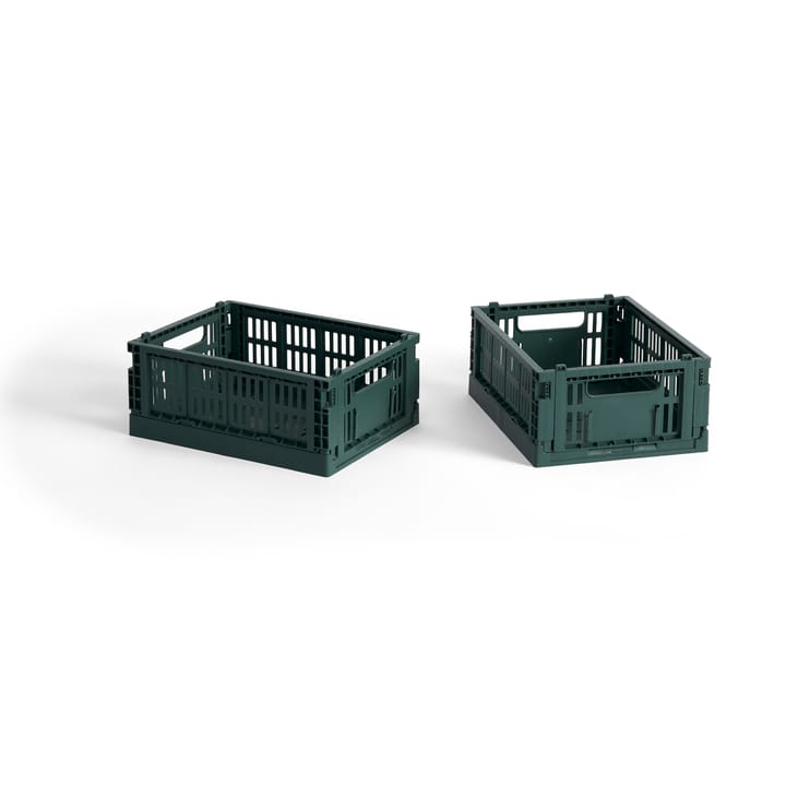 Cassetta Colour HAY 13x17 cm confezione da 2 - Dark green - HAY