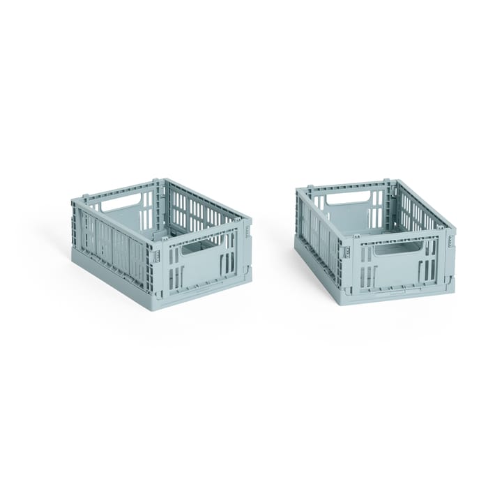 Cassetta Colour HAY 13x17 cm confezione da 2 - Dusty blue - HAY
