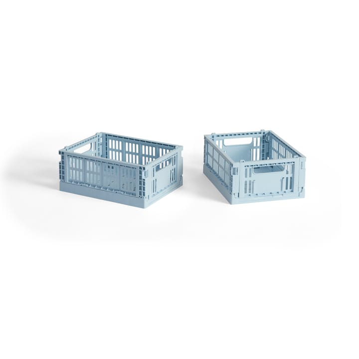Cassetta Colour HAY 13x17 cm confezione da 2 - Soft blue - HAY