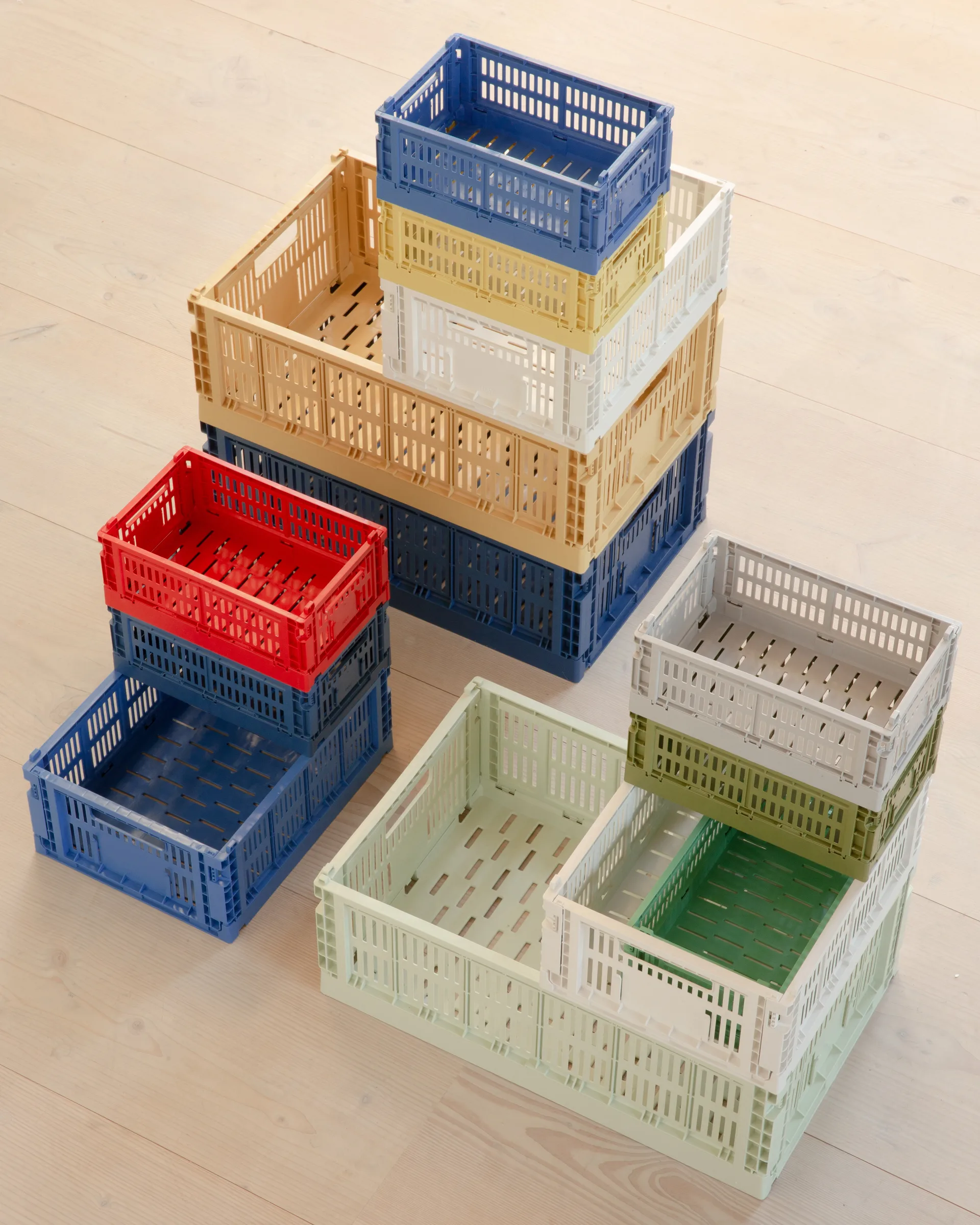 Cassetta Colour L 34,5x53 cm, Blu scuro HAY