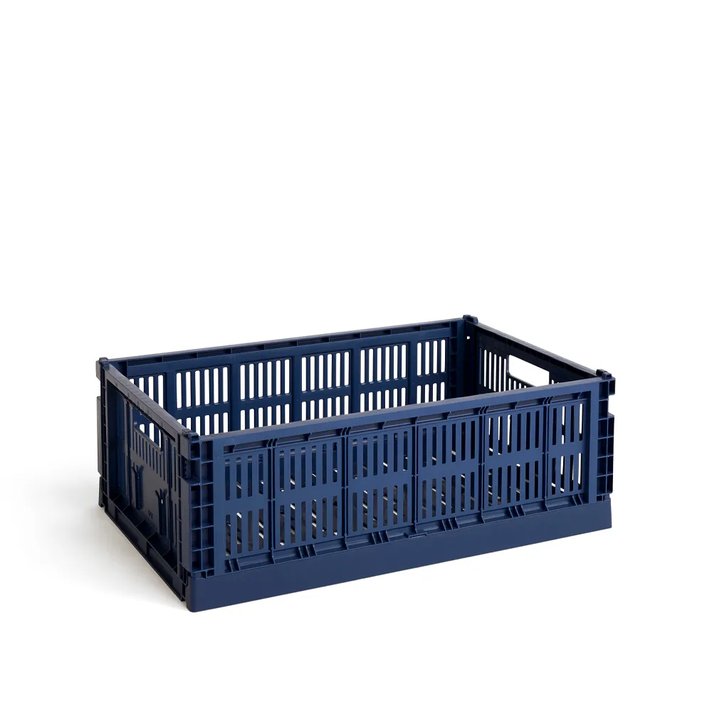 Cassetta Colour L 34,5x53 cm, Blu scuro HAY