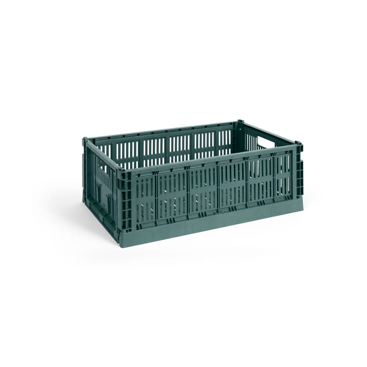 Cassetta Colour L 34,5x53 cm - Dark green - HAY