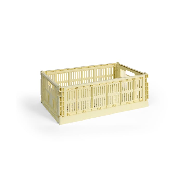Cassetta Colour L 34,5x53 cm - Light yellow - HAY