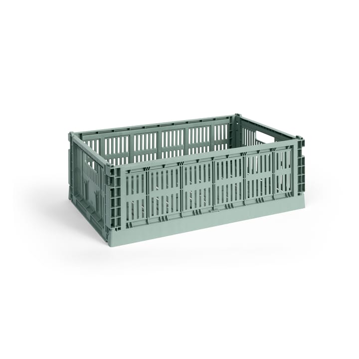 Cassetta Colour L 34,5x53 cm - Sage green - HAY