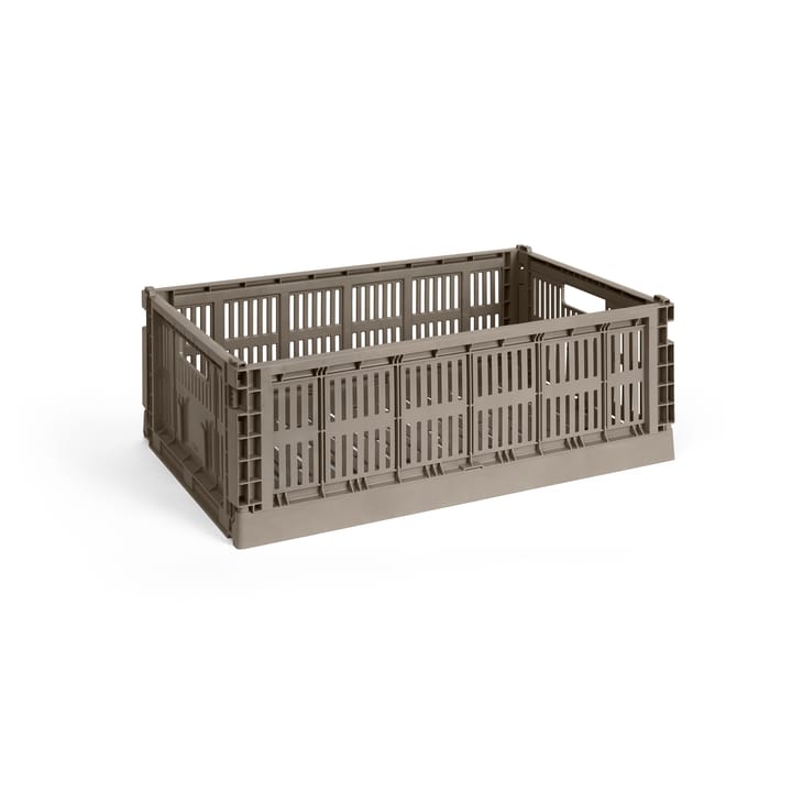 Cassetta Colour L 34,5x53 cm - Warm grey - HAY