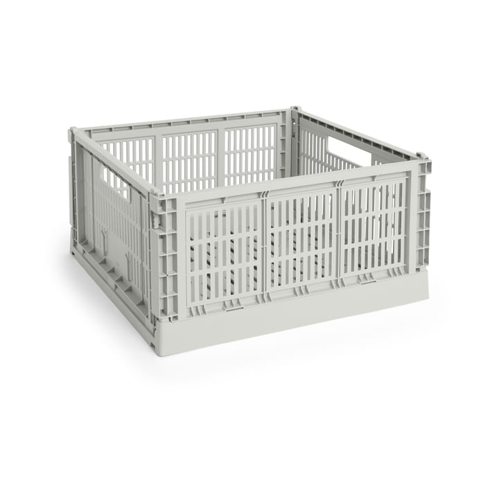 Cassetta Colour L Quadrata 42x42 cm - Grey - HAY