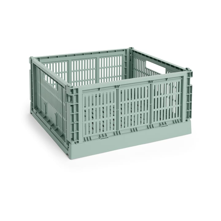 Cassetta Colour L Quadrata 42x42 cm - Sage green - HAY