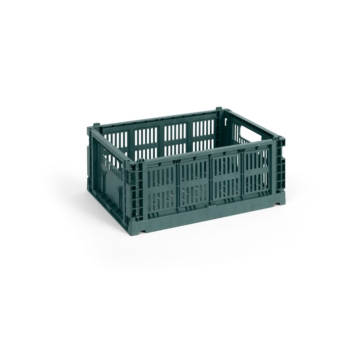 Cassetta Colour M 26,5x34,5 cm - Dark green - HAY