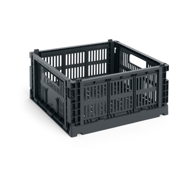 Cassetta Colour M Quadrata 29,5x29,5 cm - Charcoal - HAY
