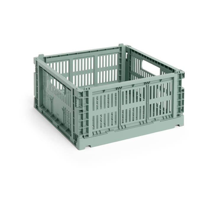 Cassetta Colour M Quadrata 29,5x29,5 cm - Sage green - HAY