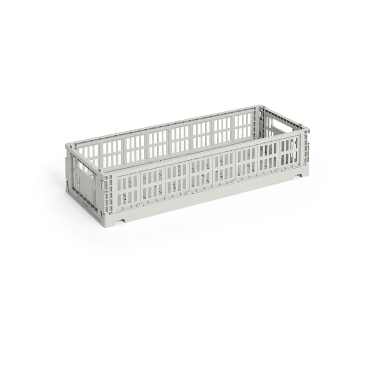Cassetta Colour Mini Oblong 13x34,5 cm - Grey - HAY