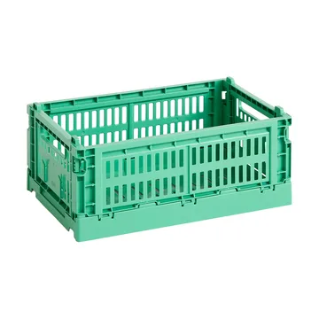 Cassetta Colour S 17x26,5 cm - Dark mint - HAY