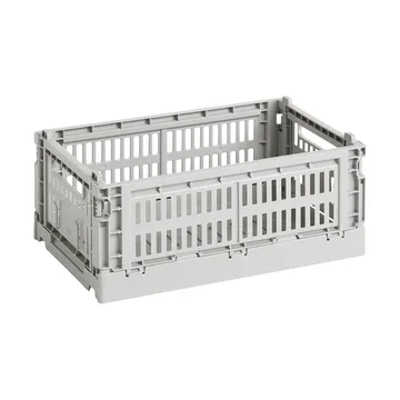 Cassetta Colour S 17x26,5 cm - Grigio chiaro - HAY