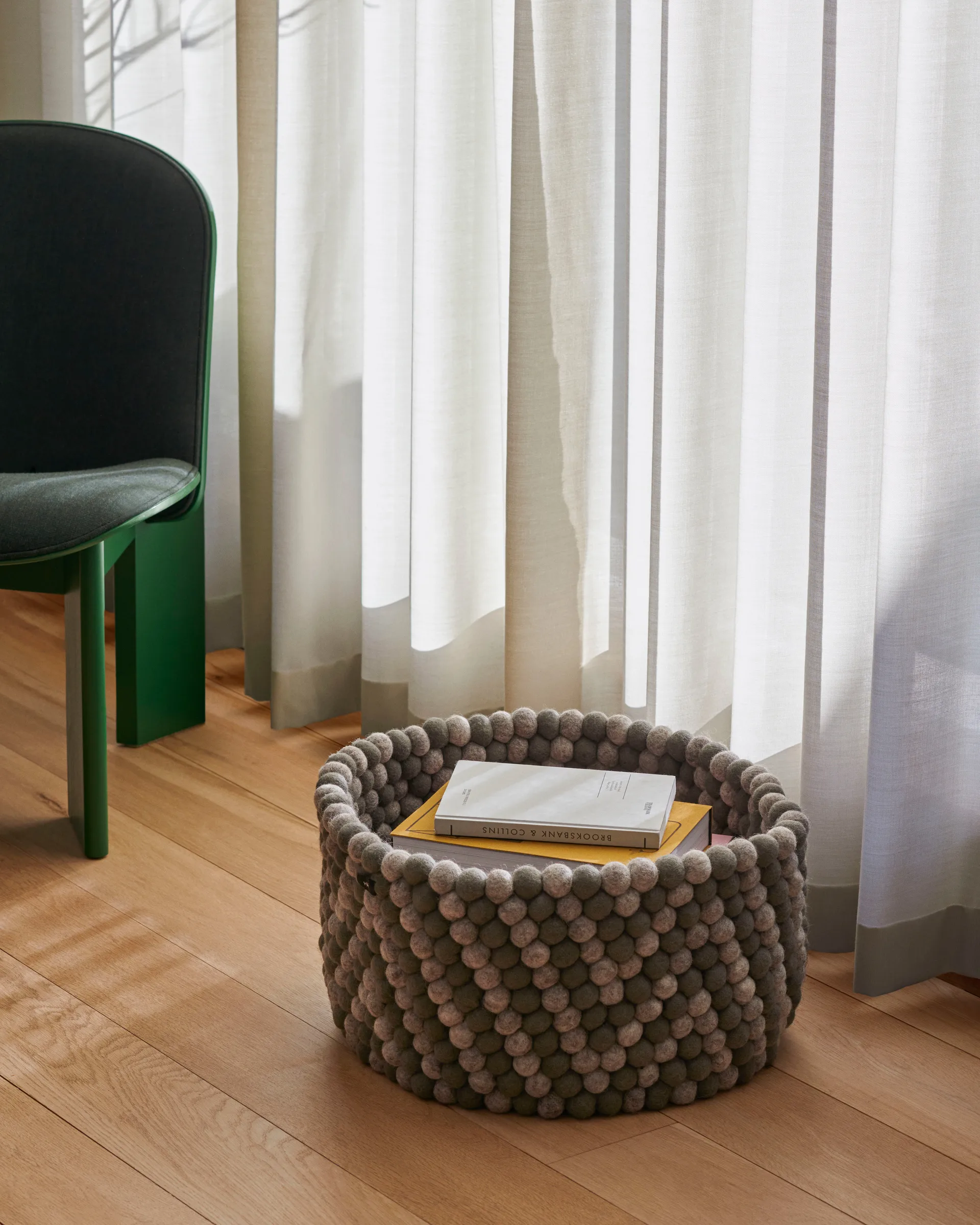 Cesta Bead, Grigio HAY