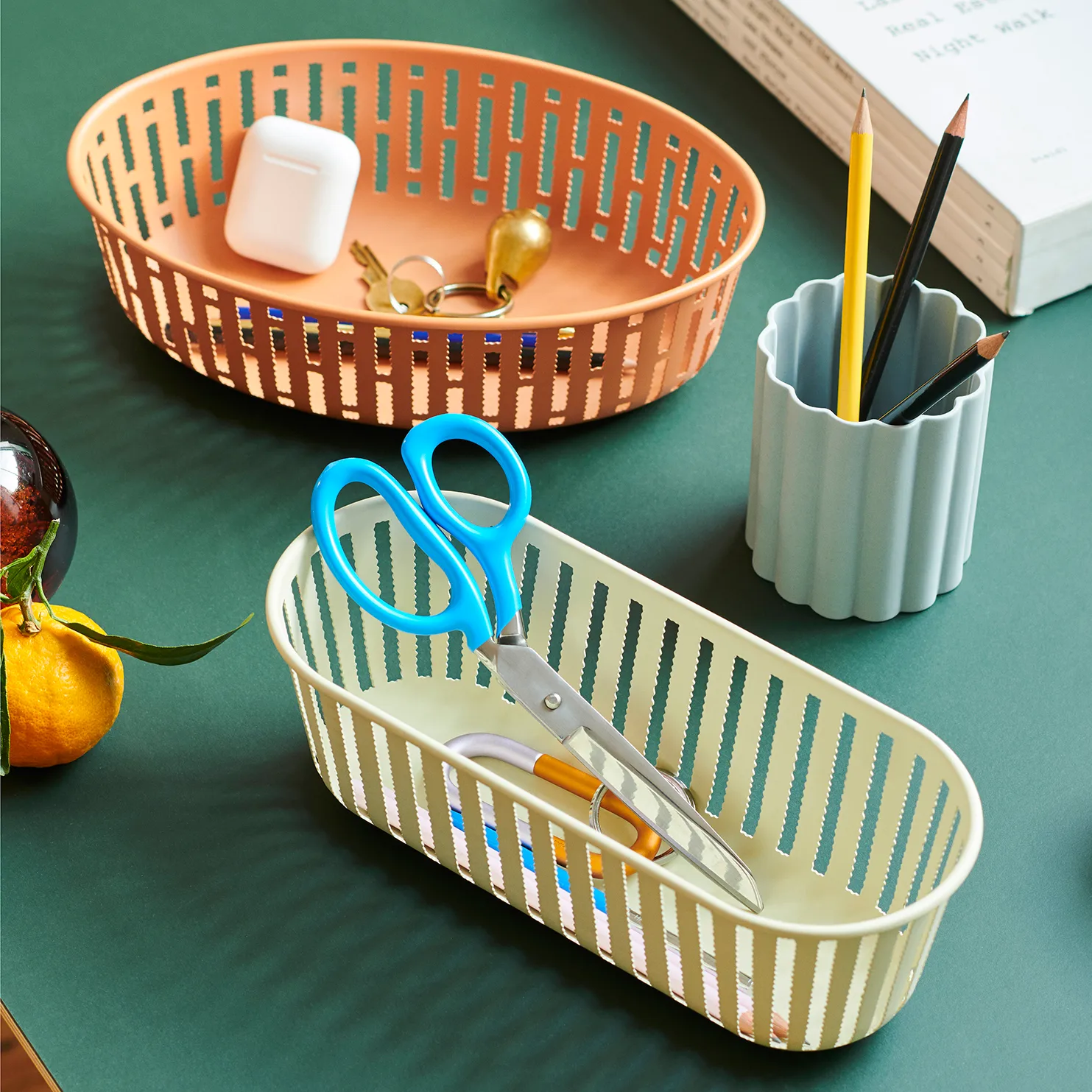 Cestino Panier ovale, ruggine HAY