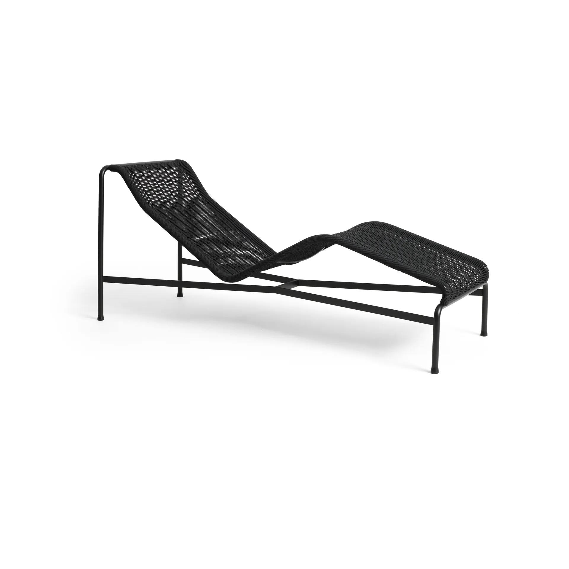 Chaise longue Palissade Cord, Anthracite HAY