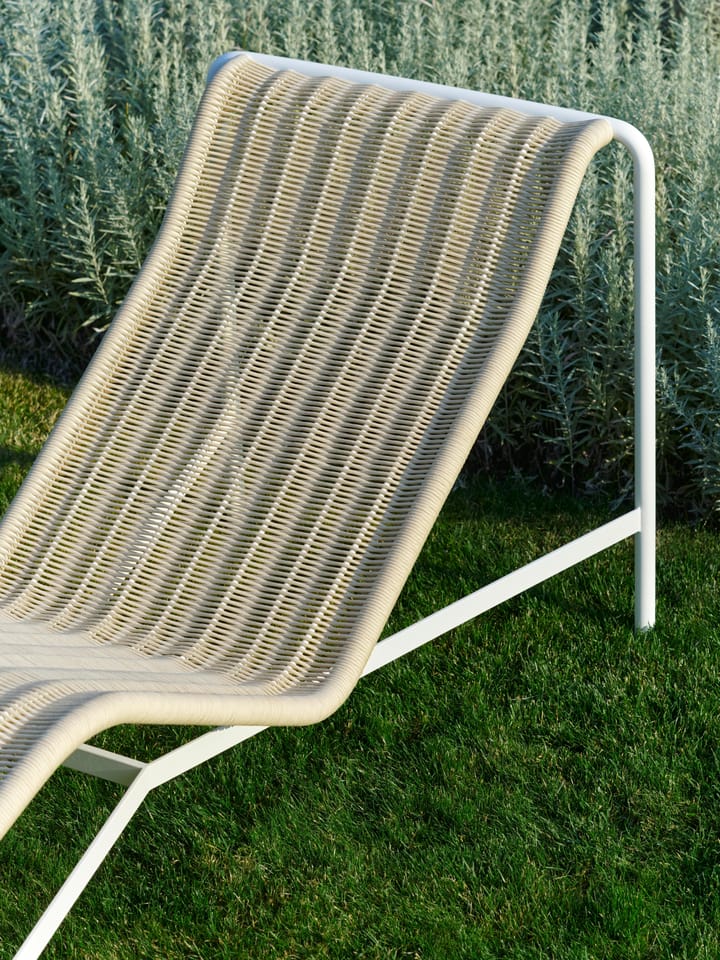 Chaise longue Palissade Cord  , Cream white HAY
