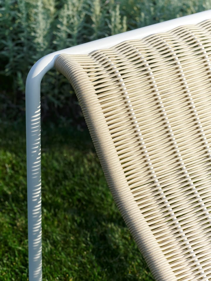Chaise longue Palissade Cord  , Cream white HAY