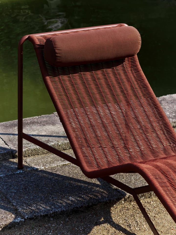 Chaise longue Palissade Cord  , Iron red HAY