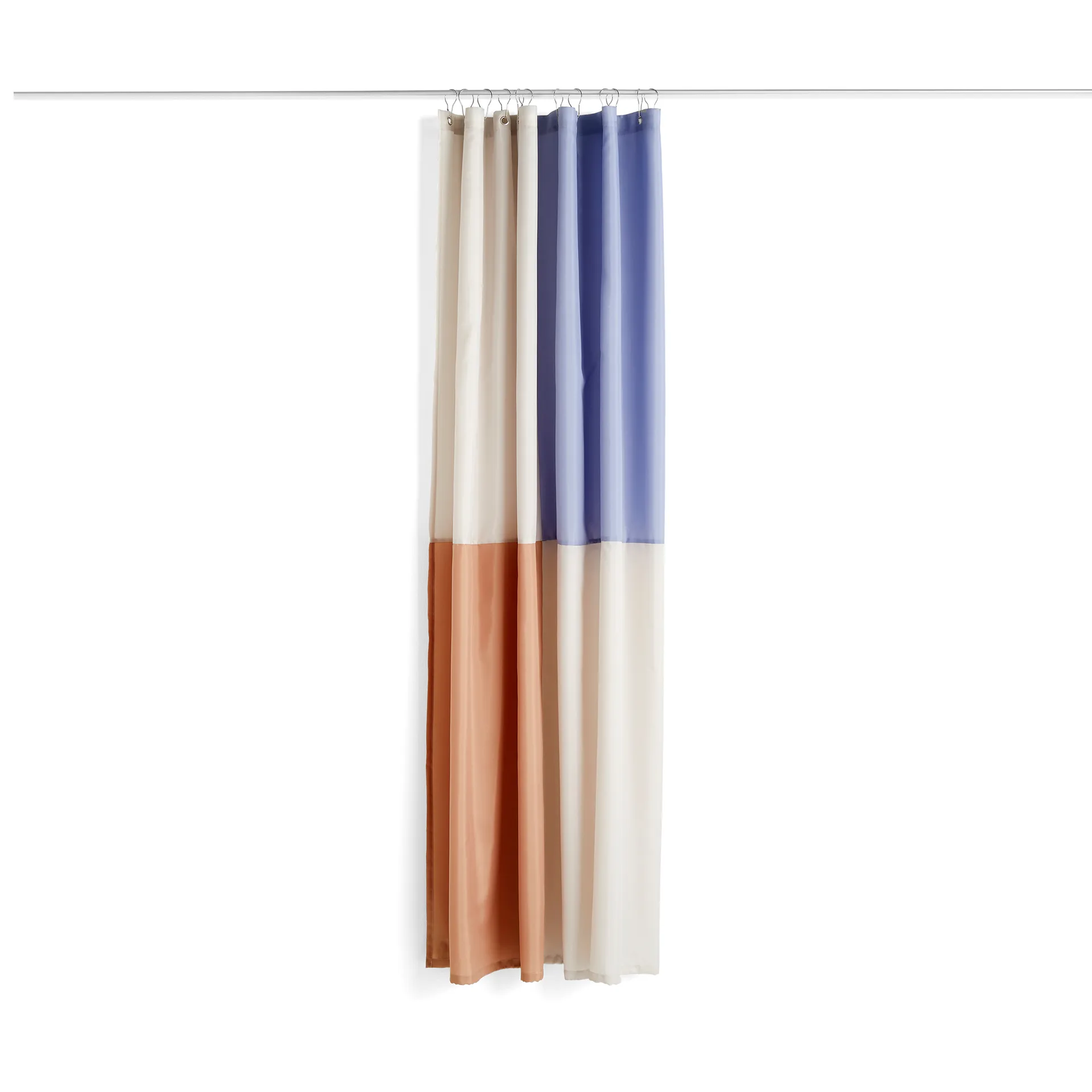 Check tenda doccia 180x200 cm, Blu HAY