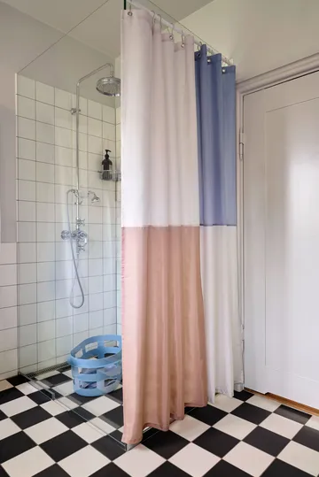 Check tenda doccia 180x200 cm - Blu - HAY