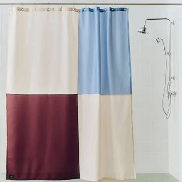 Check tenda doccia 180x200 cm - Bordeaux - HAY