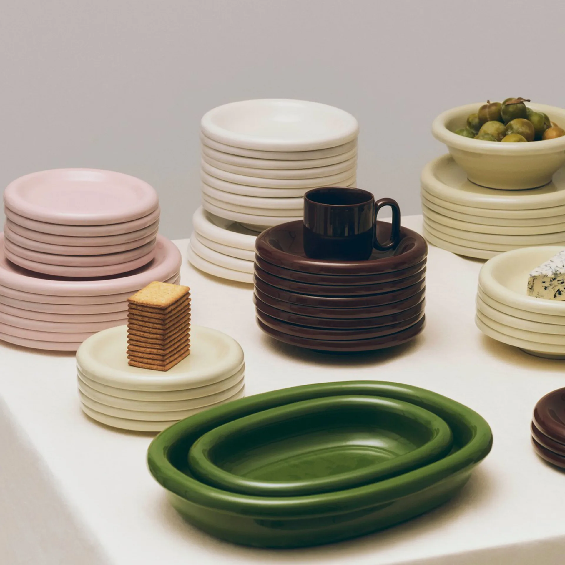 Ciotola Barro, Pistachio, Ø20 cm confezione da 2 HAY